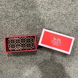 Coach Monogram Print Hair Tie. 100% authentic Coach brand.